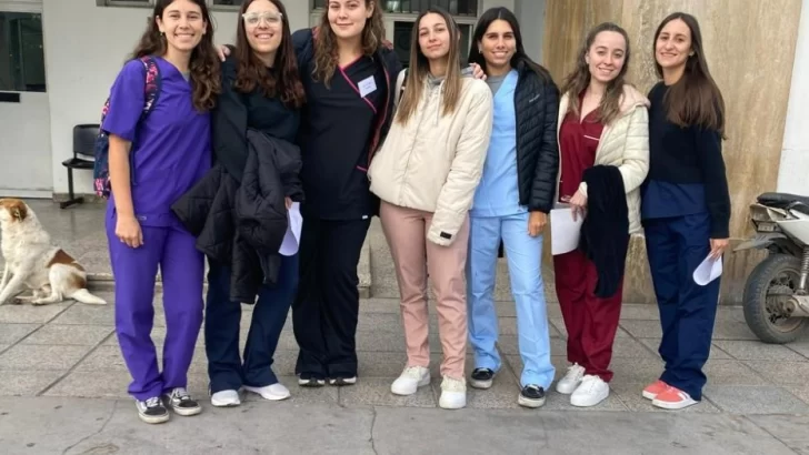 Un nuevo grupo de estudiantes de medicina llegó a Necochea a hacer las prácticas finales