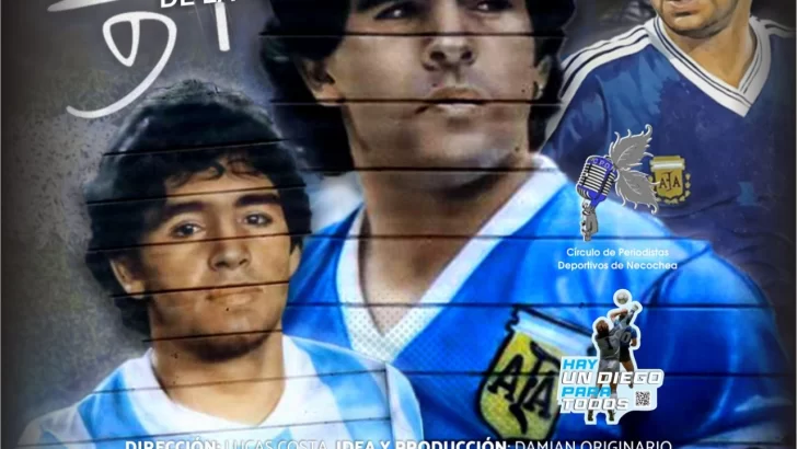 El documental del Diego llega hoy a la pantalla del Centro Cultural de Necochea