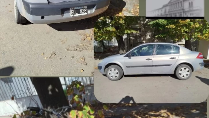 Colisión entre automóvil y bicicleta en calles 59 y 56
