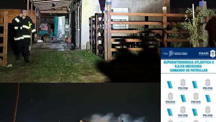 Un hombre permanece internado en terapia intensiva tras un incendio en su vivienda