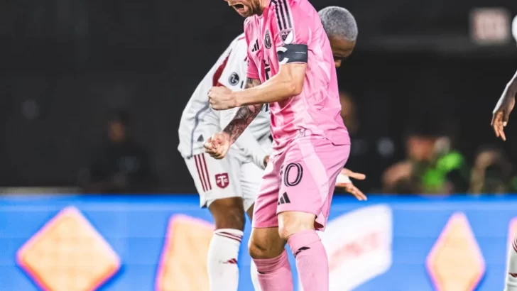 Control y adentro: Messi salvó el invicto de Inter Miami con un zurdazo