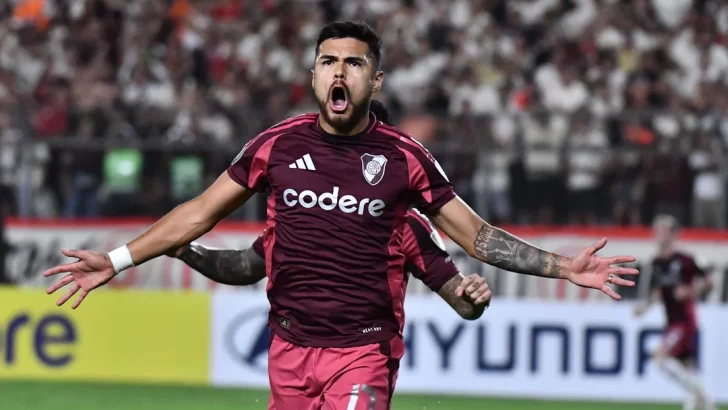 River le ganó a Universitario de Perú en su inicio en la Copa Libertadores
