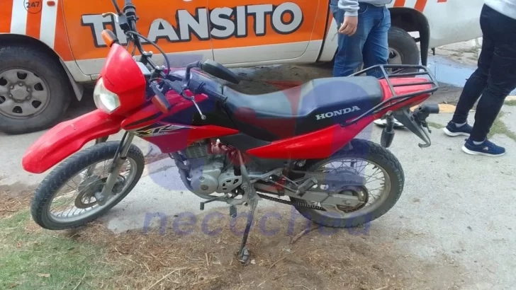 Recuperan una moto robada de una casa