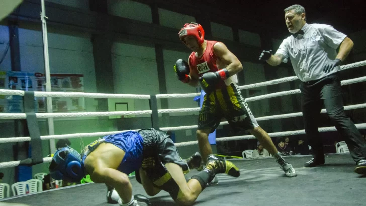 El festival de boxeo fiscalizado por la FAB tuvo cuatro campeones necochenses