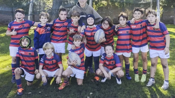 Los chicos del Náutico necochense, creciendo juntos de la mano del rugby