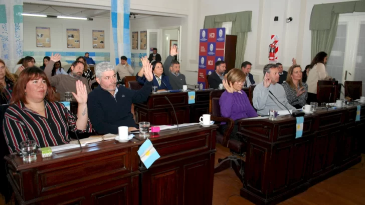 Con fuertes debates aprobaron los pedidos por la Autovia 88 y para que reparen rutas