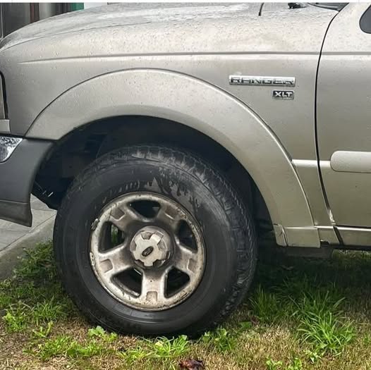 Robaron una rueda de auxilio y botines Adidas de una casa