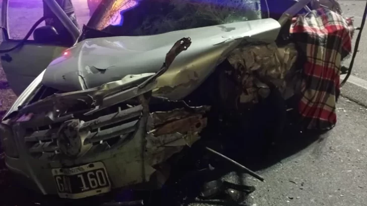 Manejaba borracho un BMW en la ruta 2 y mató a un hombre: circuló 17 kilómetros en contramano
