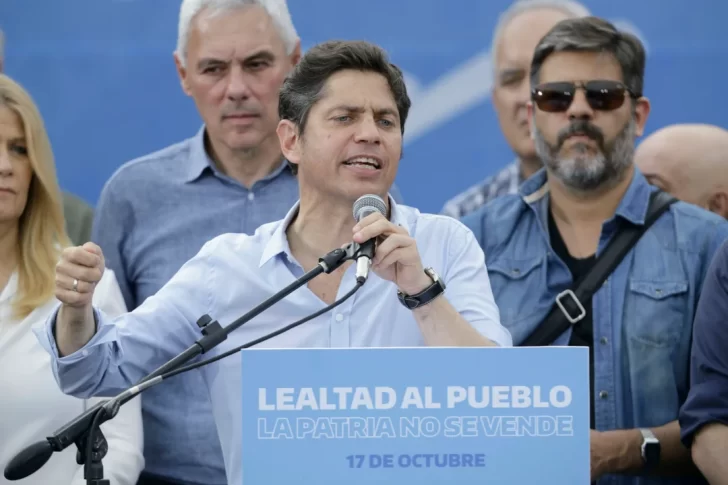 Kicillof apuntó contra Milei y Macri y los acusó de “persecución política, mediática y judicial”