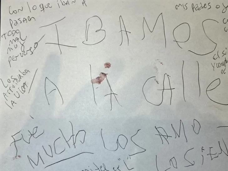 Masacre de Villa Crespo: confirmaron que la carta fue escrita por la madre que mató a su familia