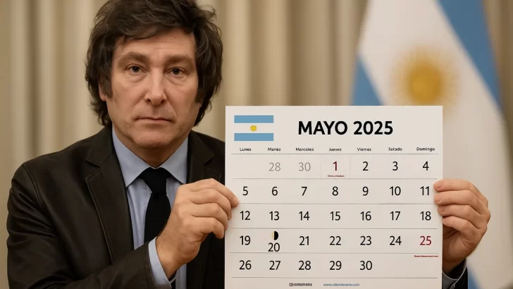 ¿Habrá feriado puente el 25 de mayo? Javier Milei ya lo definió