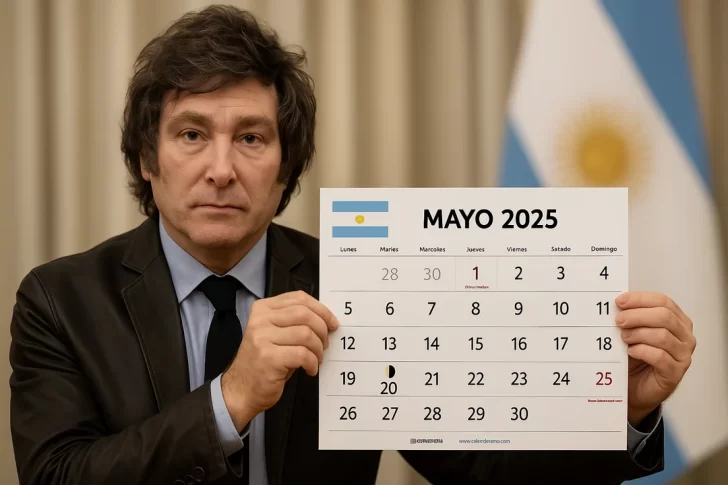 ¿Habrá feriado puente el 25 de mayo? Javier Milei ya lo definió