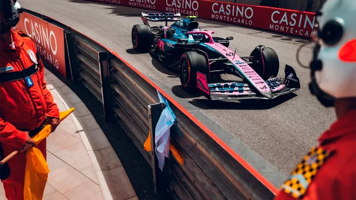 Colapinto tuvo una floja clasificación y largará 18° en el GP de Mónaco de Fórmula 1