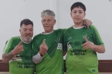 Círculo fue campeón por parejas y representará a Necochea