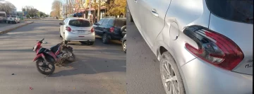 Violento accidente en el corazón de Necochea: un joven motociclista resultó con graves lesiones