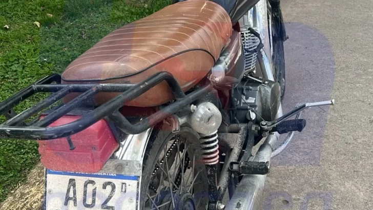 Un herido tras un choque entre una moto y un auto