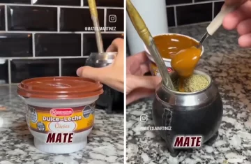 Mate con dulce de leche, la grieta del momento: ¿el invento más argentino o una herejía total?