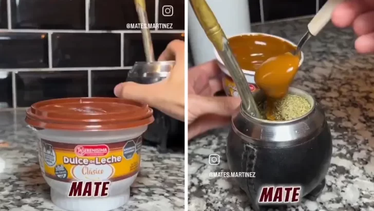Mate con dulce de leche, la grieta del momento: ¿el invento más argentino o una herejía total?