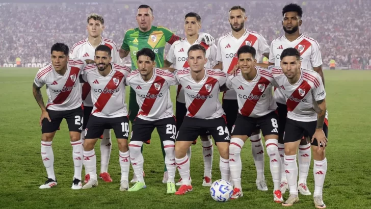 River, con el 11 definido para recibir a Platense en el Torneo Apertura