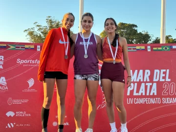 Rosario Coronel se consagró campeona en el Provincial U18 con mejor marca personal Rosario Coronel se consagró campeona en el Provincial U18 con mejor marca personal