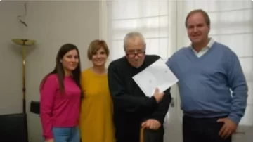 Distinguieron a Jorge Nista y a un grupo de escritores