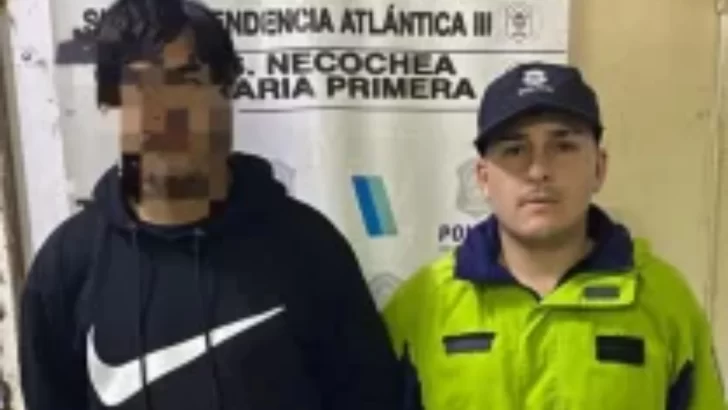 Detuvieron a un hombre acusado de amenazas calificadas y tenencia ilegal de arma en Necochea