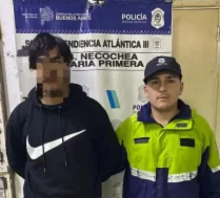 Detuvieron a un hombre acusado de amenazas calificadas y tenencia ilegal de arma en Necochea