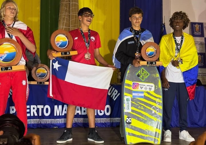El necochense Bautista Libo ganó la medalla de bronce en el Sudamericano de Perú