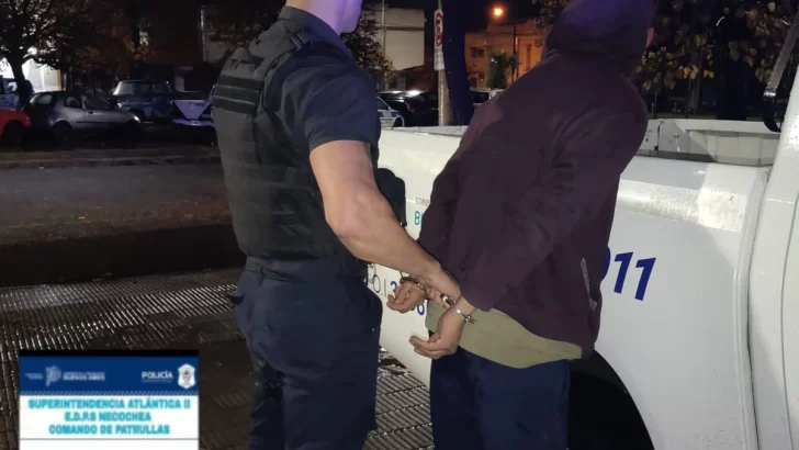 Aprehendieron a un hombre por violar una restricción perimetral