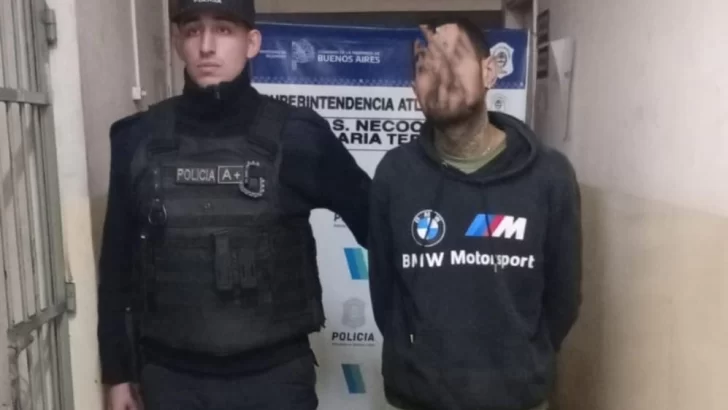 Detienen a prófugo que deambulaba con una escalera