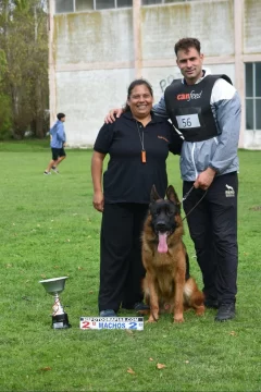 Necochea y La Pampa, unidas por la pasión del Ovejero Alemán