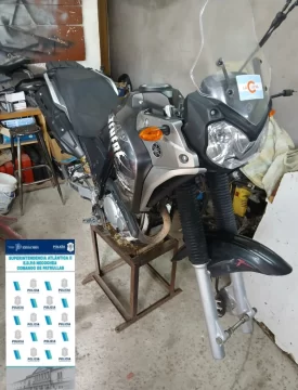 Secuestran una moto robada y aprehenden a un hombre en Necochea