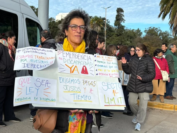 Discapacidad: Prestadores de Servicios Marcharon solicitan la emergencia
