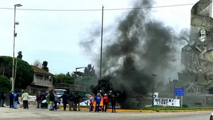 Se manifestaron vecinos por la autonomía de Quequén