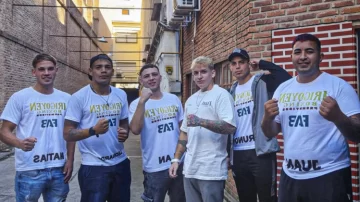 Los púgiles necochenses golpearon fuerte en Buenos Aires