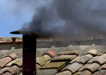 Sigue el cónclave: humo negro en la primera votación de este jueves