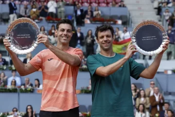 El marplatense Horacio Zeballos es campeón de dobles nuevamente en el Masters 1000 de Madrid