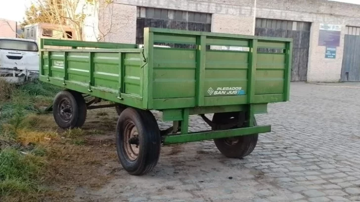 Recuperan más maquinaria agrícola robada en Balcarce