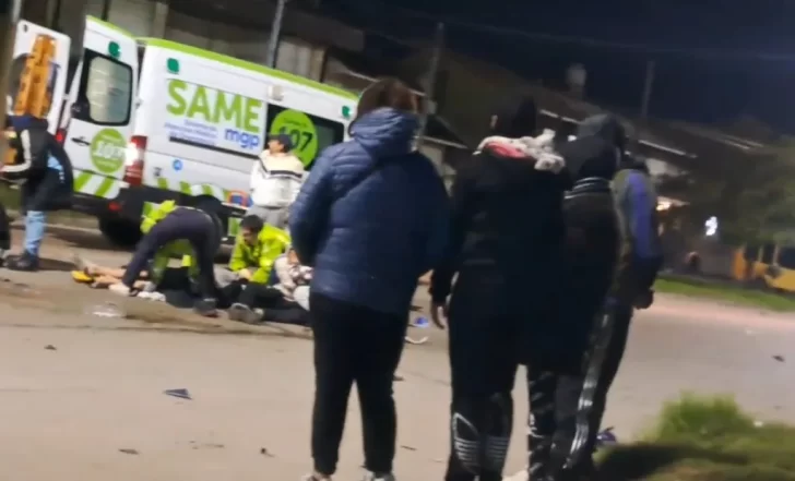 Trágico accidente: motociclista fallece tras choque en caravana