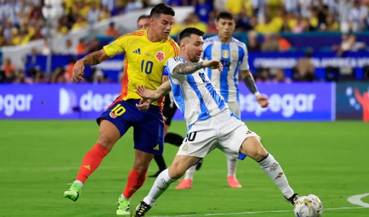 Con Messi en cancha, la Selección recibe a Colombia: formaciones, hora y tv