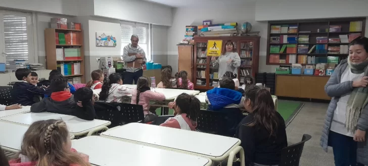 Más escuelas y jardines solicitan las charlas de educación vial
