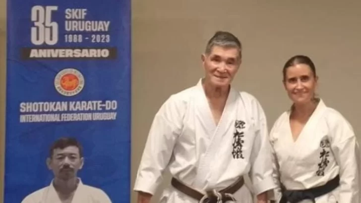 Rosa Parson participó del seminario internacional de karate