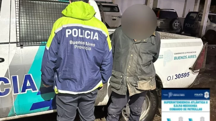 Sorprendido robando tablones: fue aprehendido