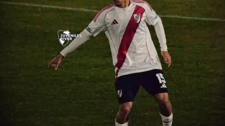 El dulcense Lucas Silva debutó en la Reserva de River Plate con goleada y clasificación