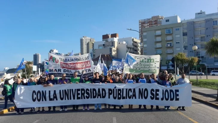 Inició un paro de docentes y no docentes de la UNMdP por 48 horas