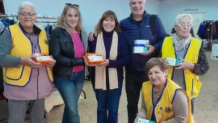 Doble Gesto Solidario del Club de Leones para el Hospital Municipal