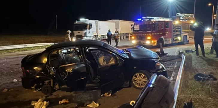 Accidente fatal en la ruta 226: despistó un auto y murió una joven