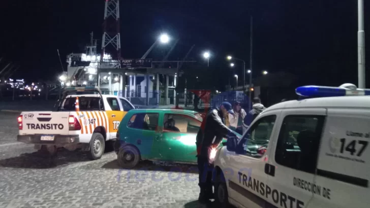 Vehículo hizo un “trompo” y conductor se niega a control de alcoholemia