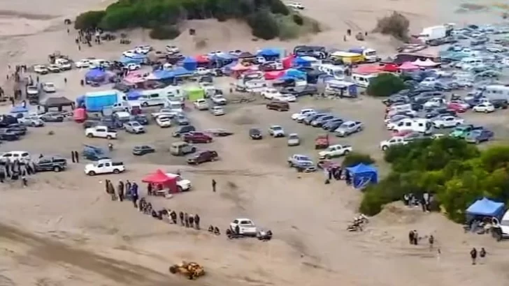 Con masiva presencia del público se corrió la fecha de safari y areneros 1300 en Costa Bonita