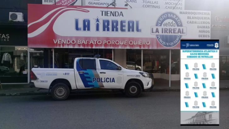 Intento de hurto en un comercio de Necochea: un hombre fue aprehendido